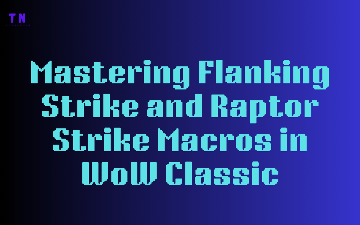Flanking Strike Macro Sod in WoW Classic